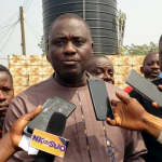 Frank Yeboah, aspiring Member of Parliament, fulfills promise by constructing a pavilion worth GHs 50,000 for Asuofua Government Hospital. Additionally, he renovates the mechanized borehole providing drinking water in Esaso