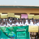 Atwima Mponua: RESCONI commemorates International Day of Forests at Anwiafutu D/A Basic School.